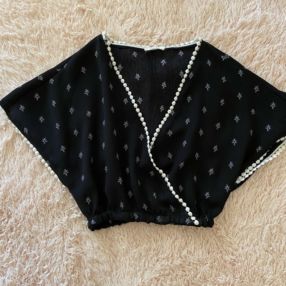 Printed Crop Top - Picture 5 of 6